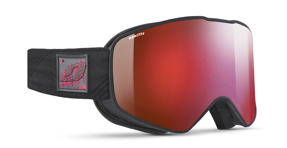 JULBO Cyclon Goggles -NEW- Reactiv Photochromic Cylindrical Lens + Goggle Sleeve