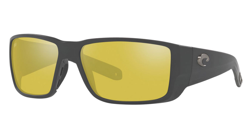 New Costa del Mar Blackfin Polarized Sunglasses Tortoise/Gray 580G Glass 580 G 