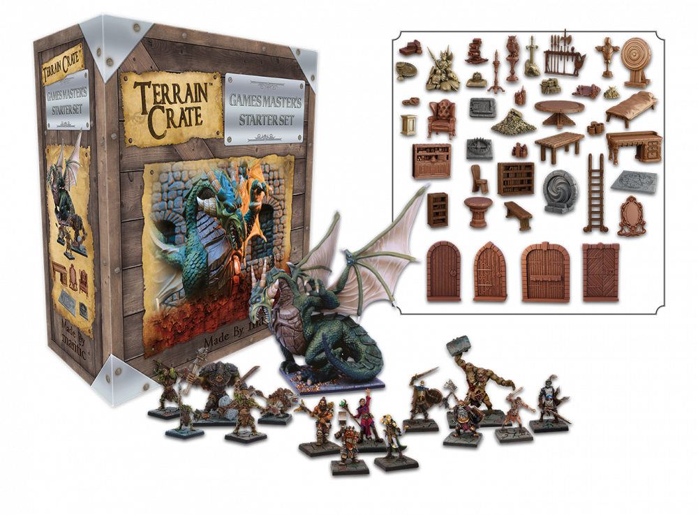 Terrain Crate GM's Starter Set v2 D&D DND Dungeons & Dragons Mini