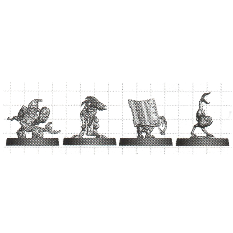 warhammer quest silver tower familiars fantasy d d dnd miniatures x4 ebay ebay