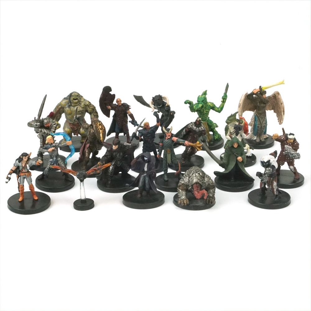 D&D Miniature Large Lot x20 - DND Minis Dungeons & Dragons Collection 2