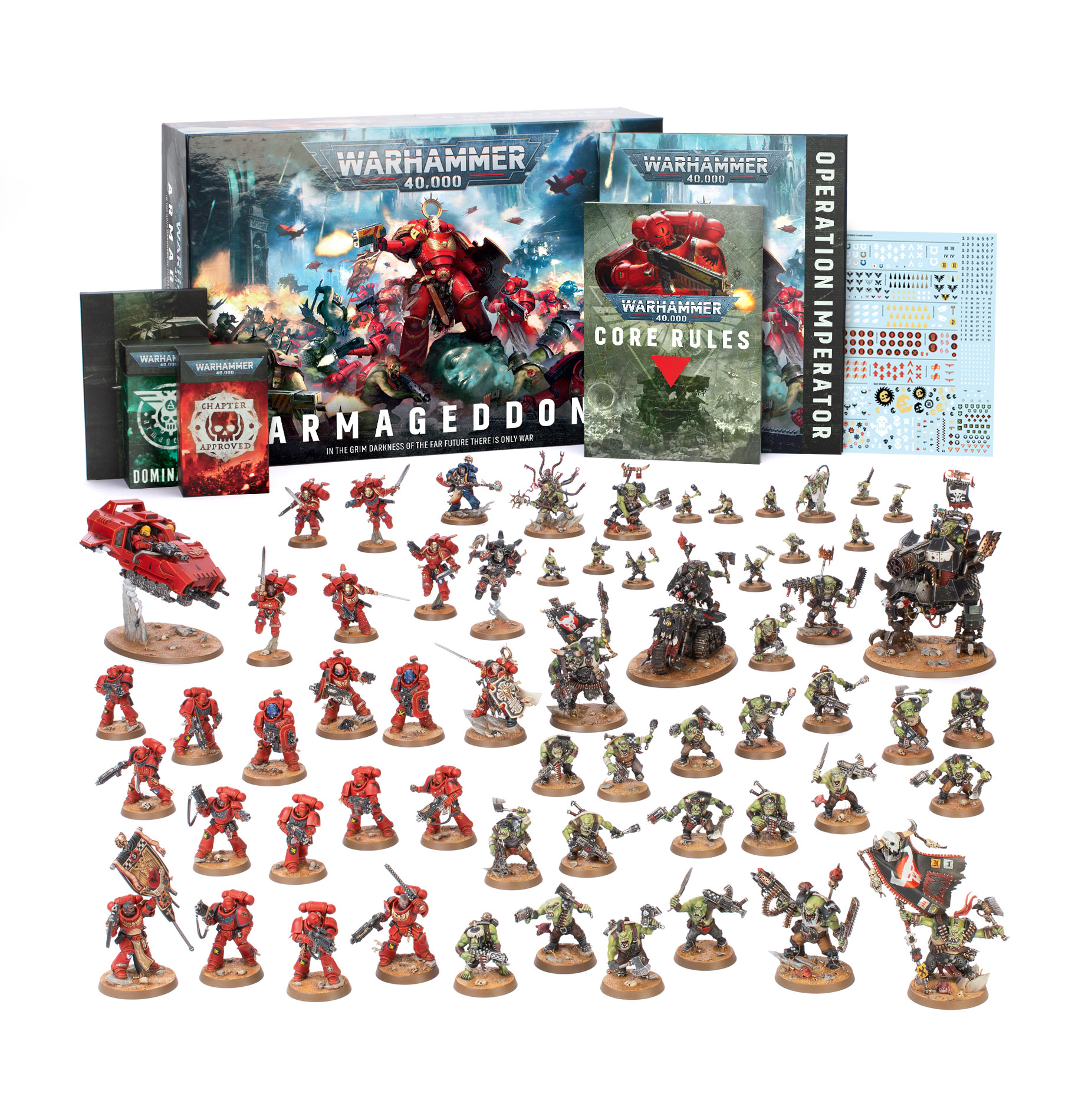 Warhammer 40k Armageddon Box Set - 11th Edition Launch Blood Warhammer 40,000 アルマゲドン セット