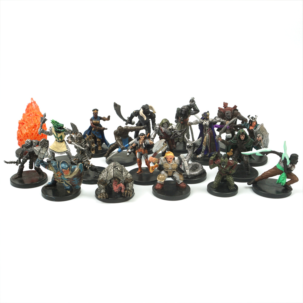 d&d miniatures set list