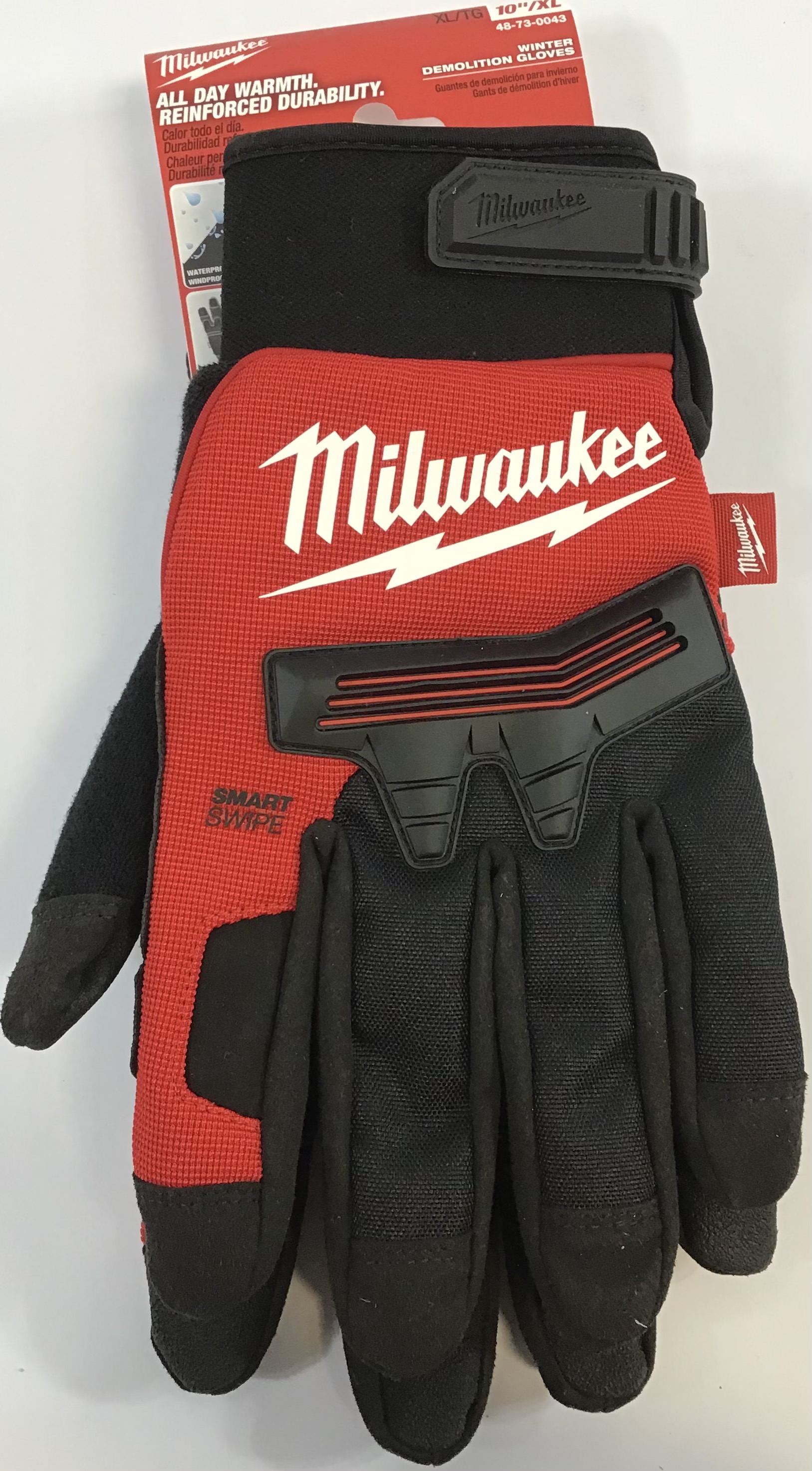 Milwaukee 48-73-0043 Winter Demolition Gloves XL [N] 45242556946 | eBay