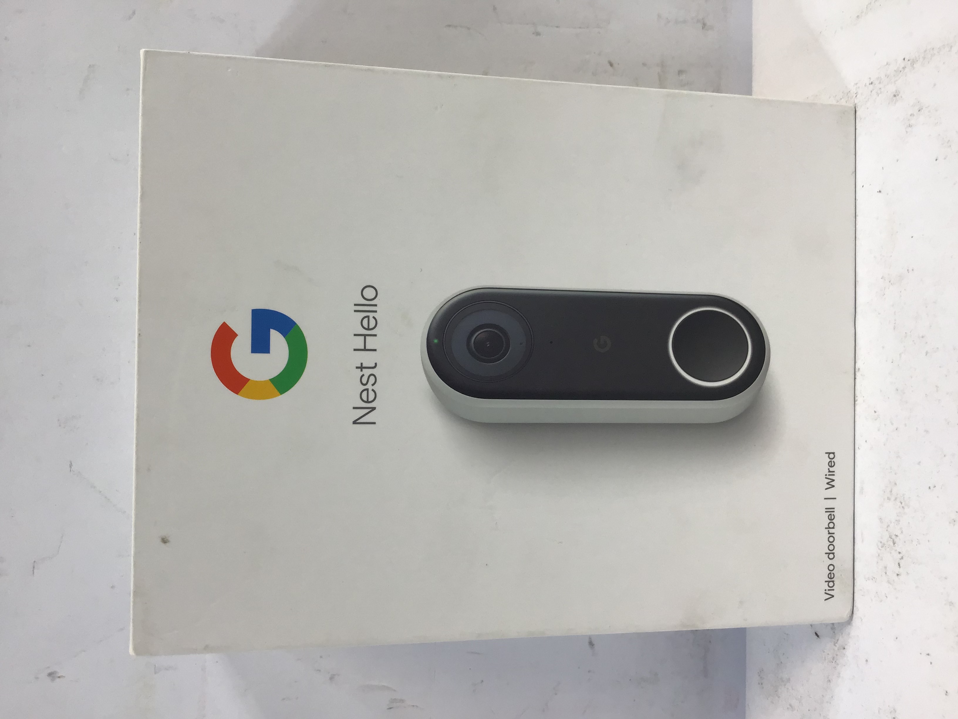 Google Nest Hello Video Doorbell (A0077) (O) 813917020951 | EBay