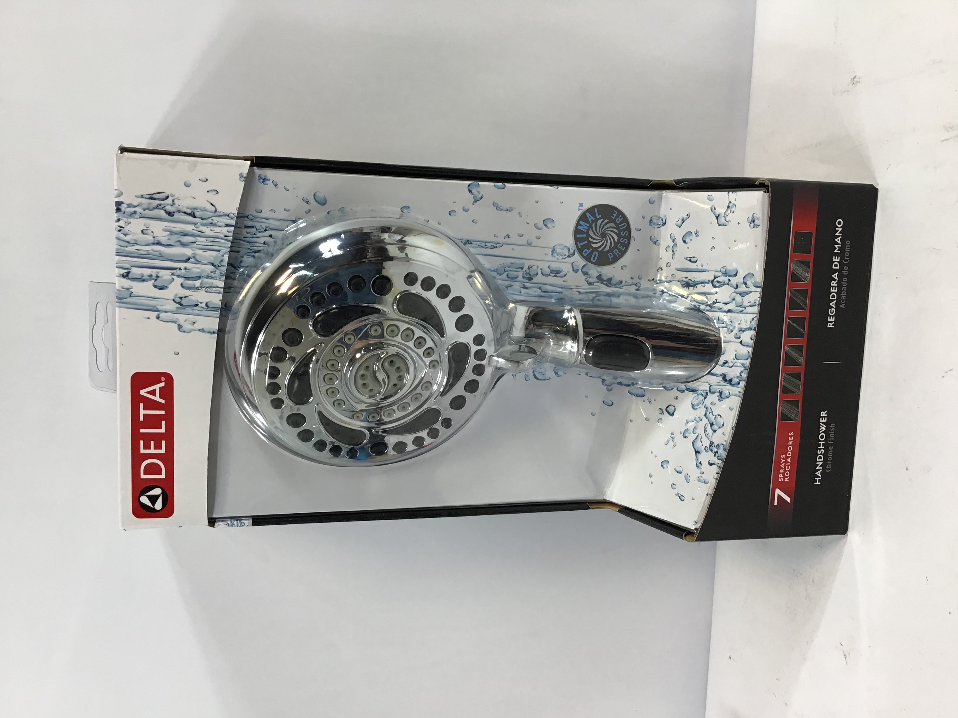 Delta 7Spray Handheld Showerhead in Chrome 34449845168 eBay