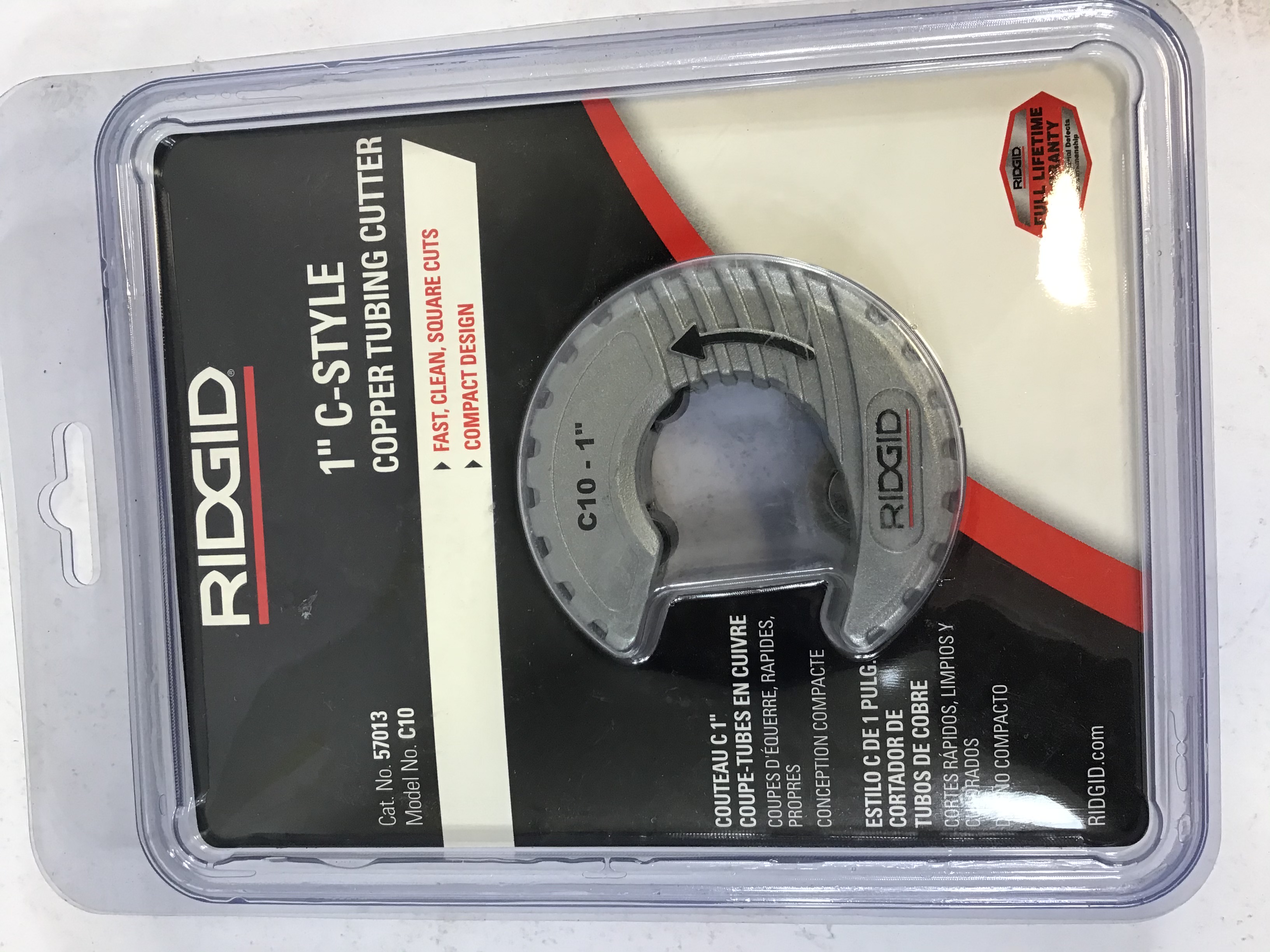 Ridgid 57013 CStyle Close Quarters Copper Tubing Cutter 95691570130 eBay