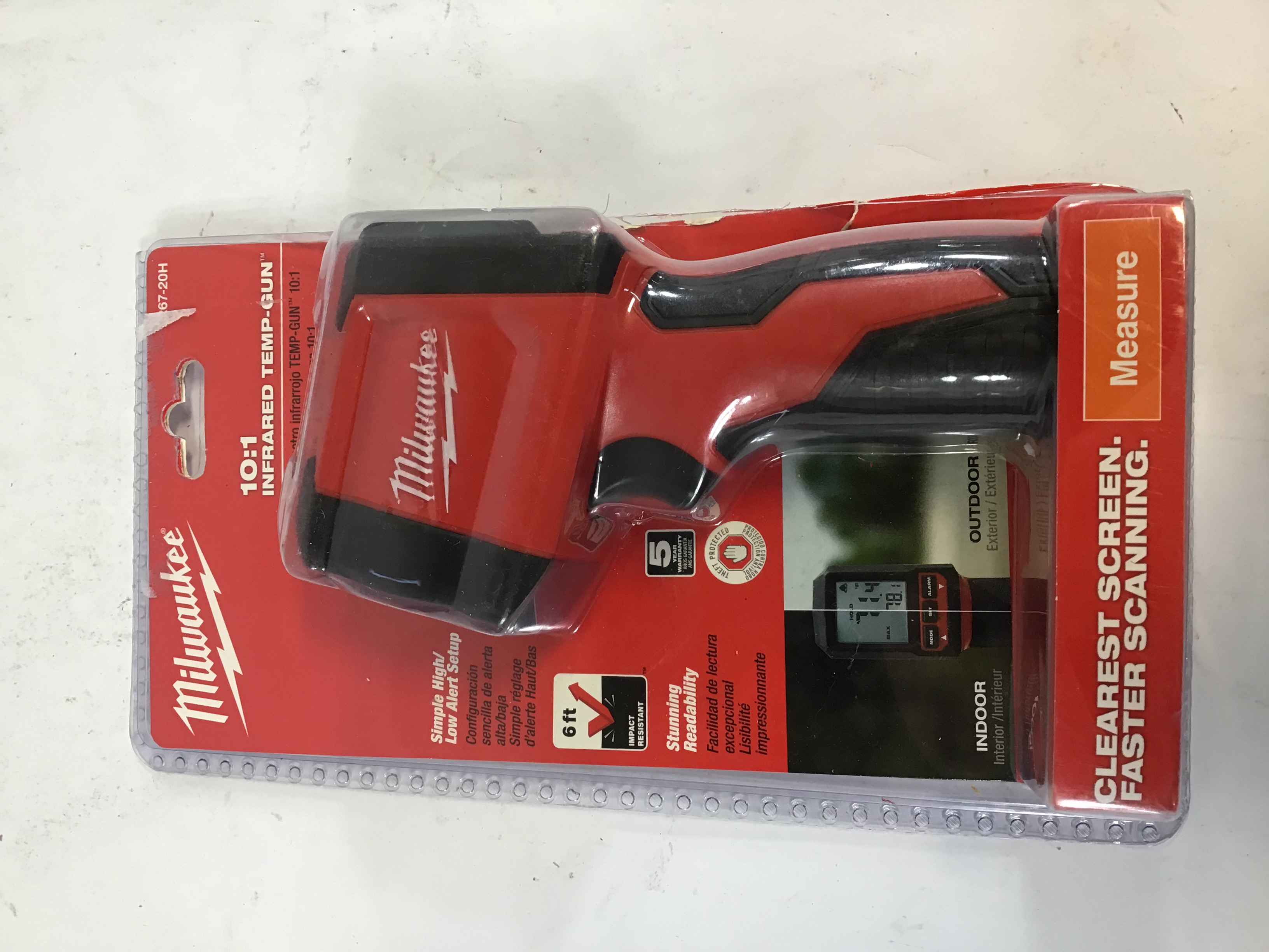 Milwaukee 10:1 Infrared Thermometer 2267-20H 45242498291 | eBay