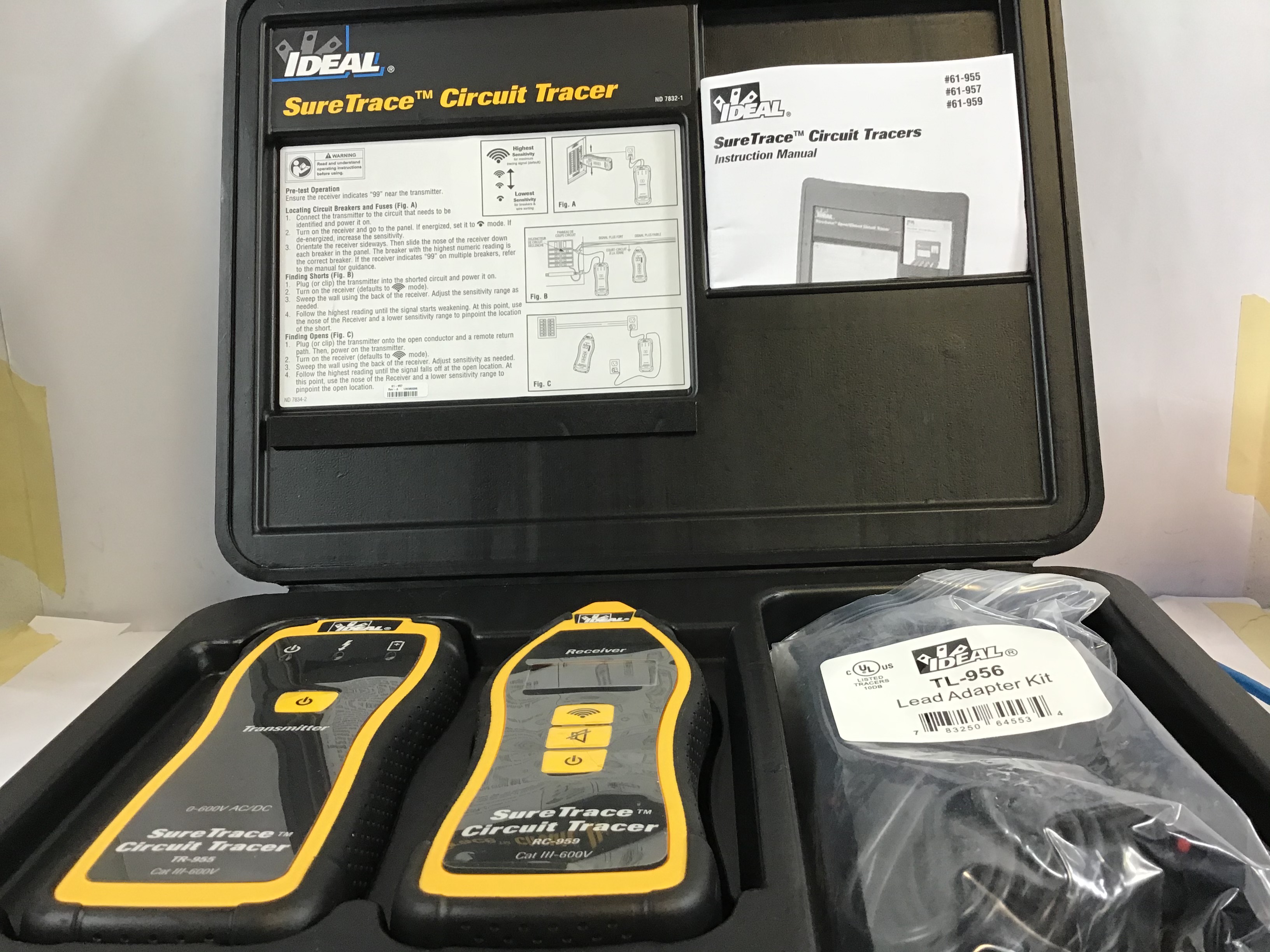 IDEAL INDUSTRIES INC. SureTrace 61957 Circuit Tracer Open/Closed eBay