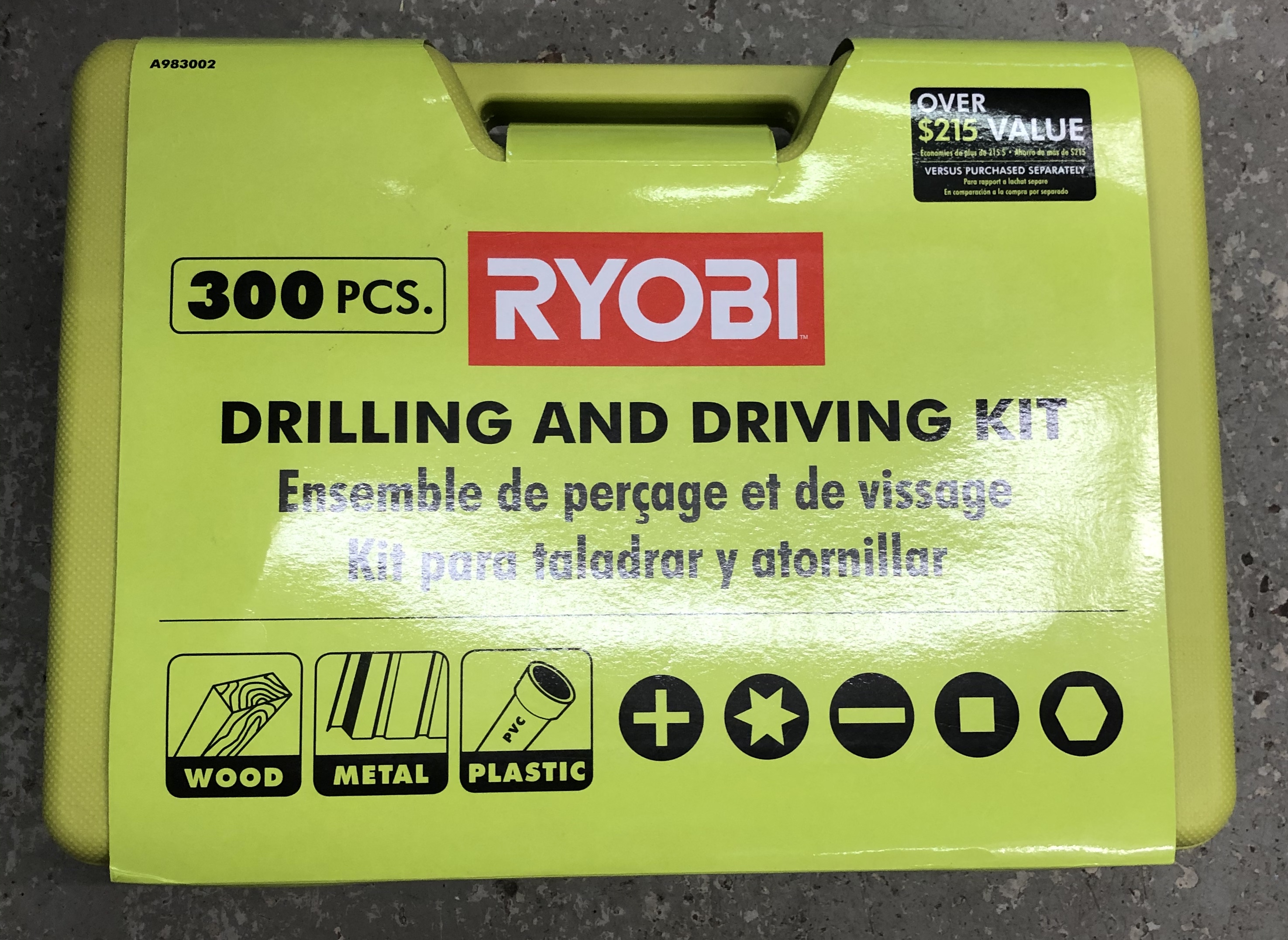 Ryobi drill box Clearance