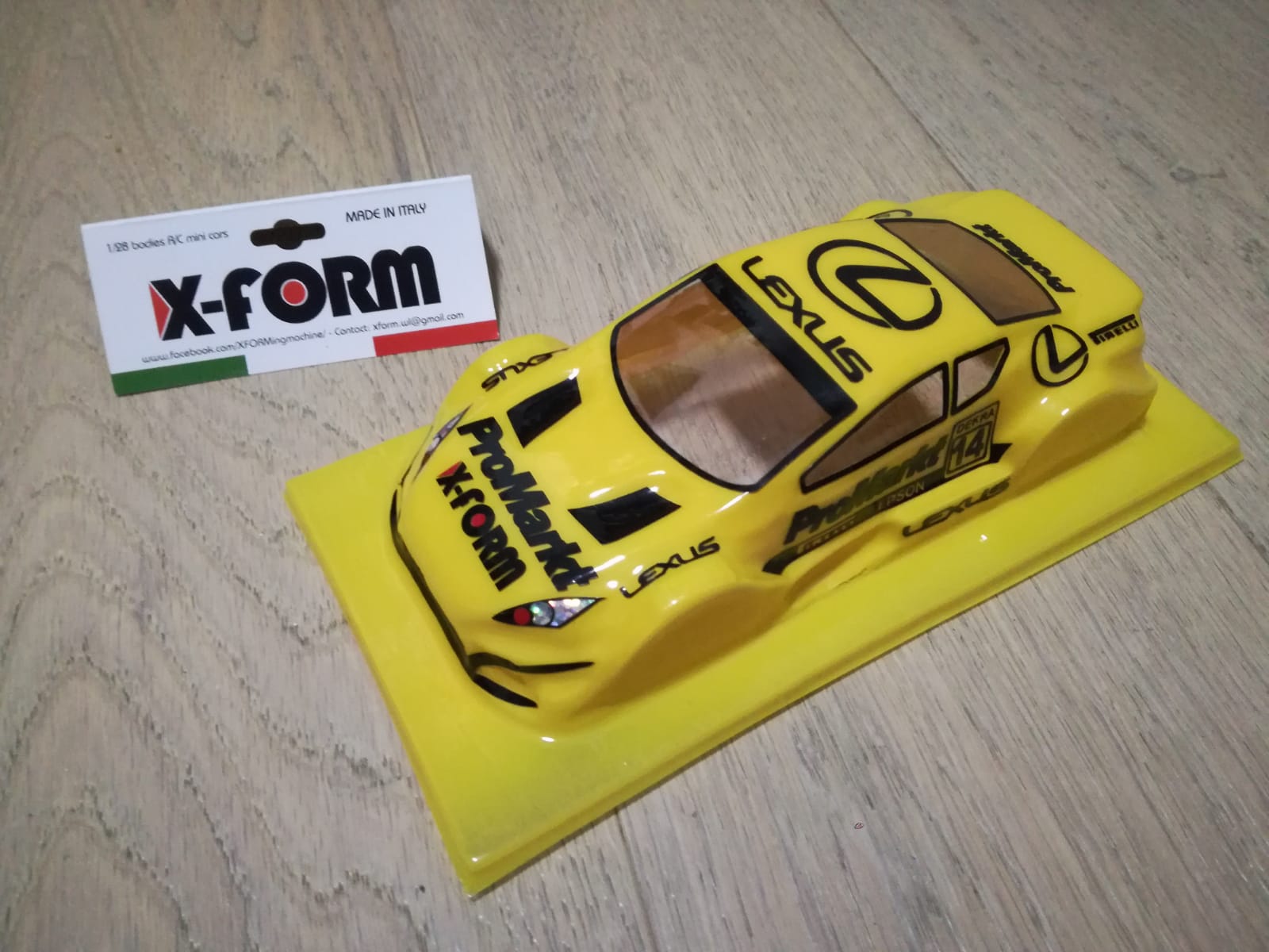 mini z lexan body