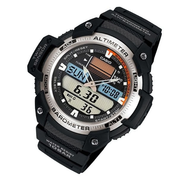 casio altimeter barometer watch