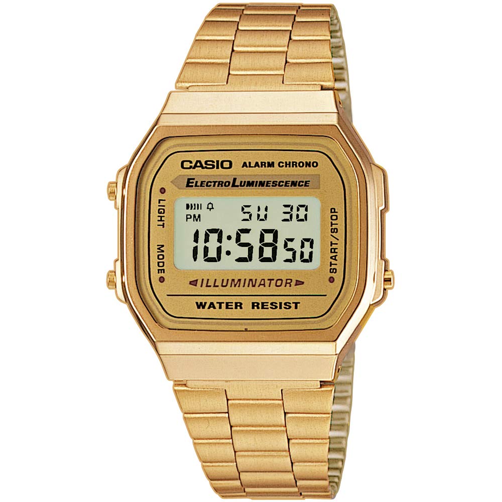 casio gunmetal vintage watch