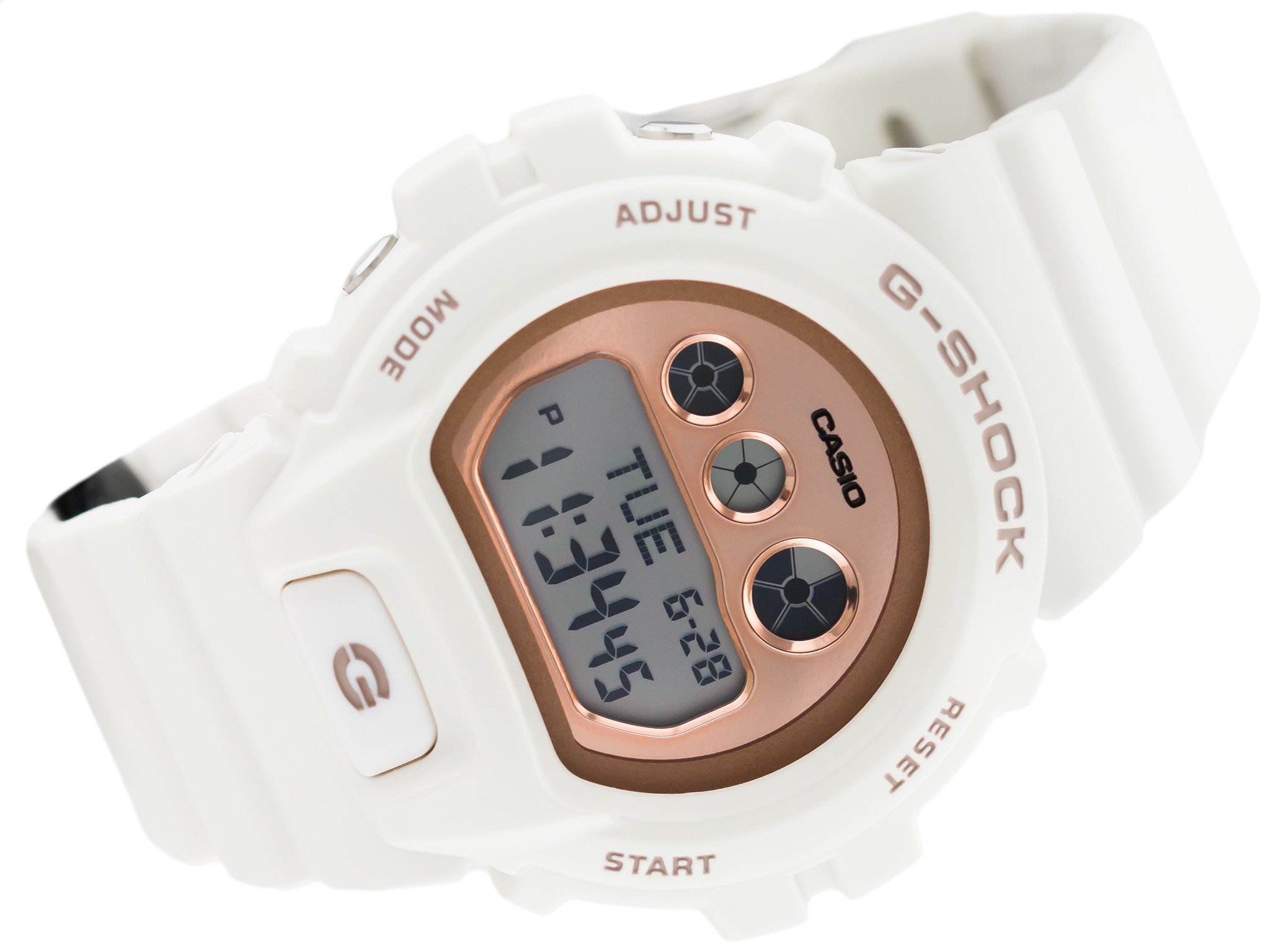 g shock white rose gold