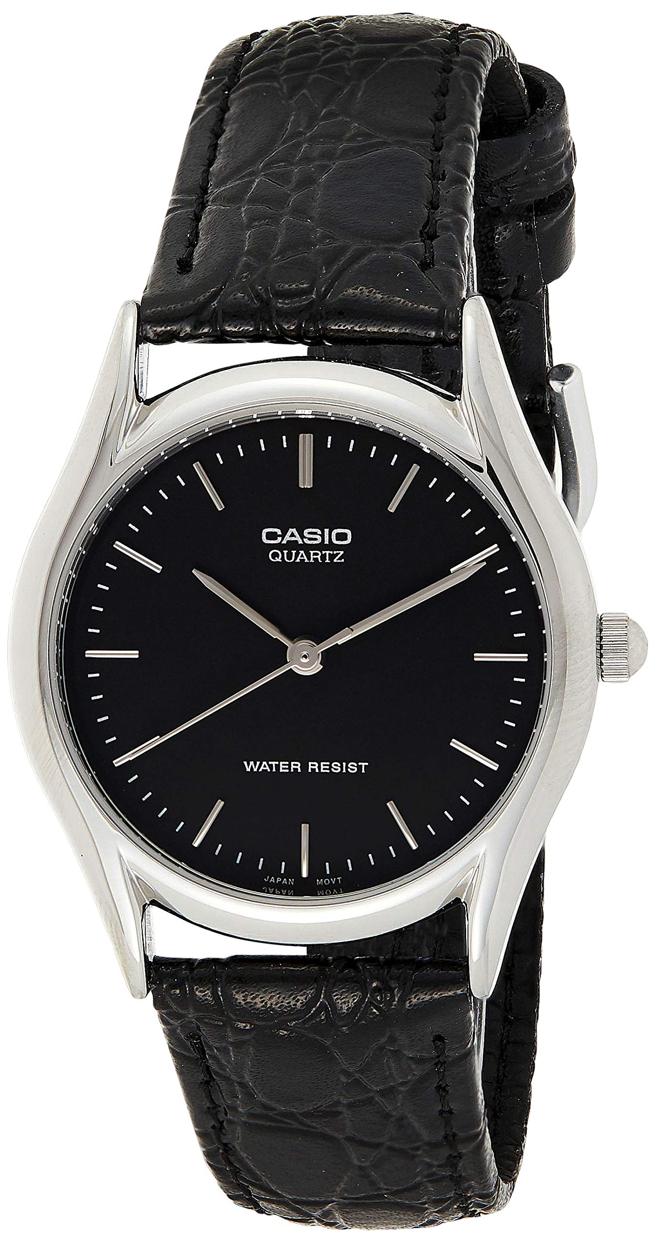 casio leather watch for men