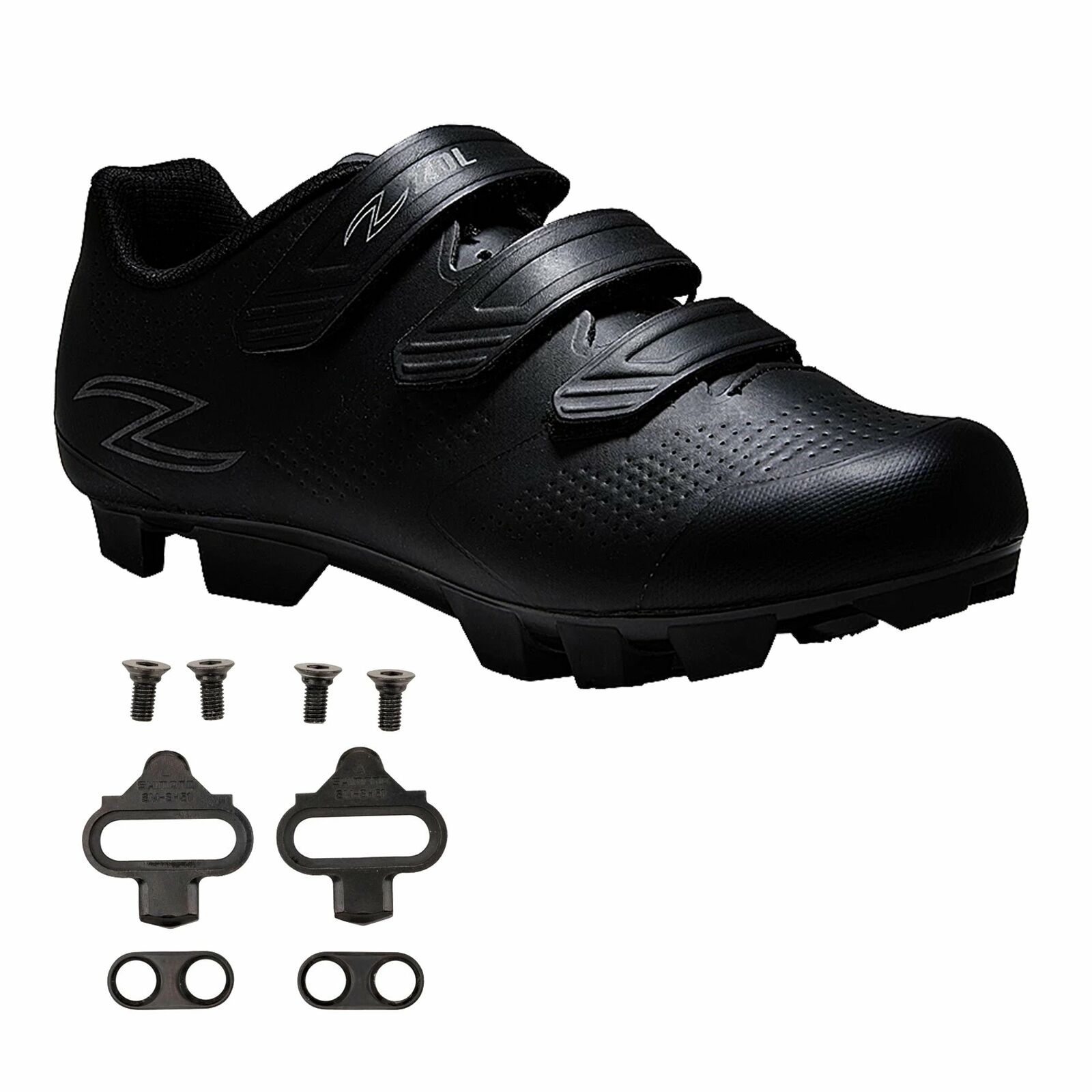 Zol Raptor MTB and Indoor Cycling Shoes with SPD Cleats 