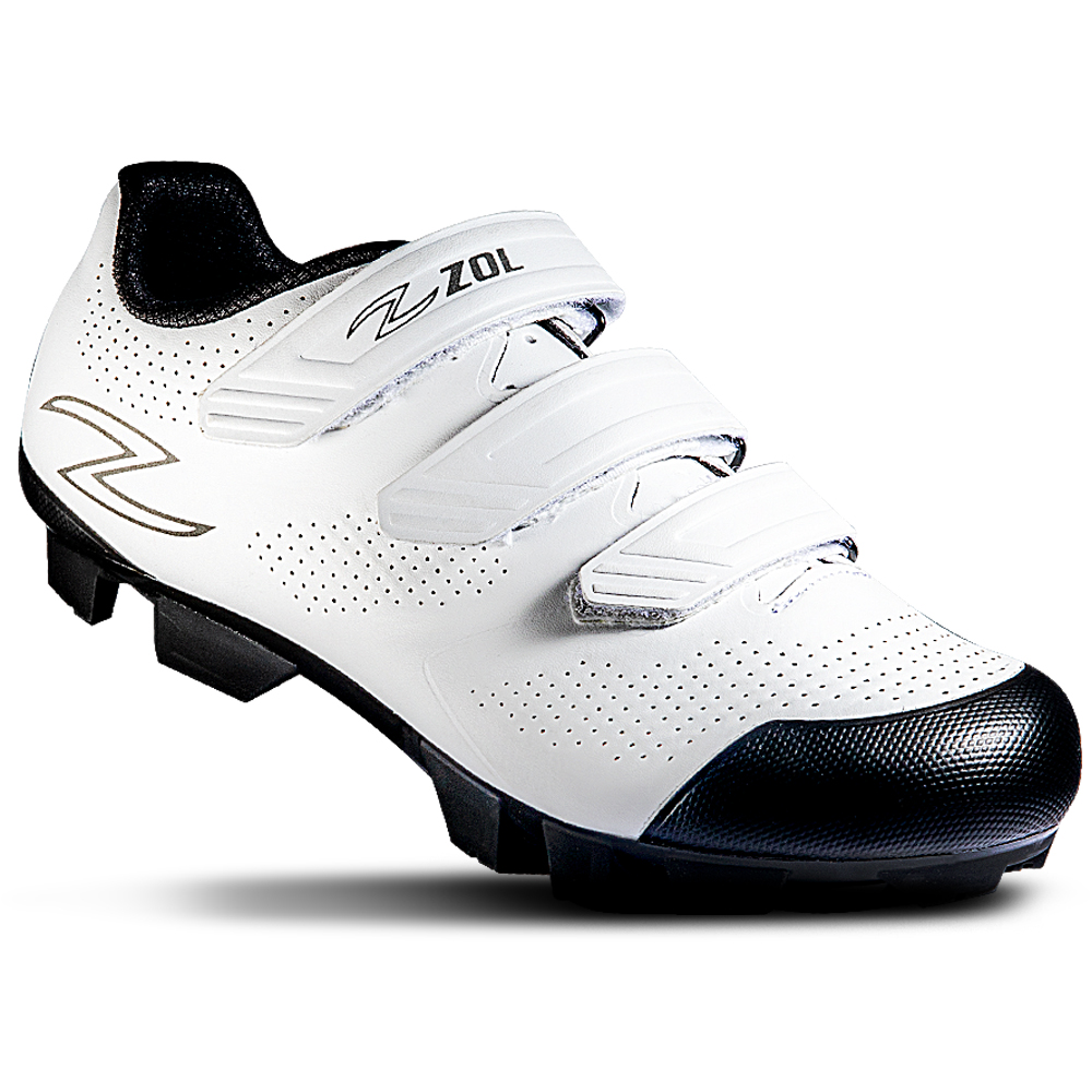 Zol White MTB Indoor Cycling Shoes 
