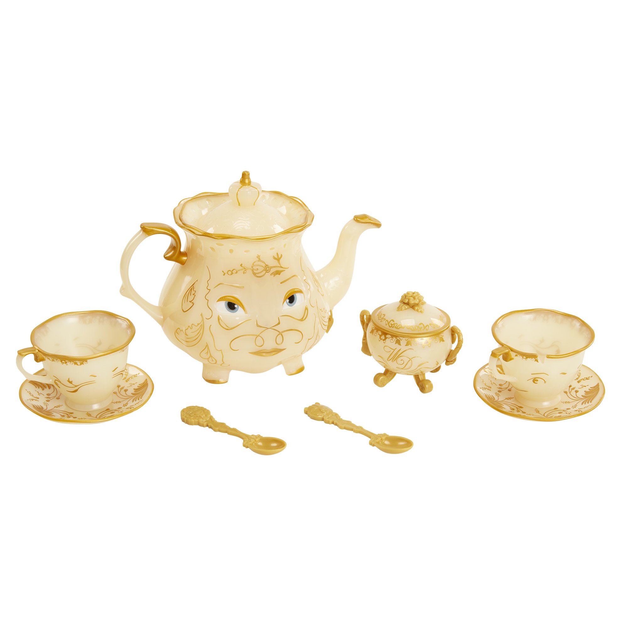 ebay beauty and the beast tea set