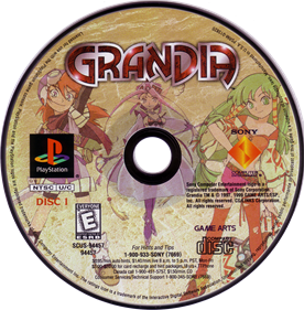 Grandia - Playstation PS1 TESTED | eBay