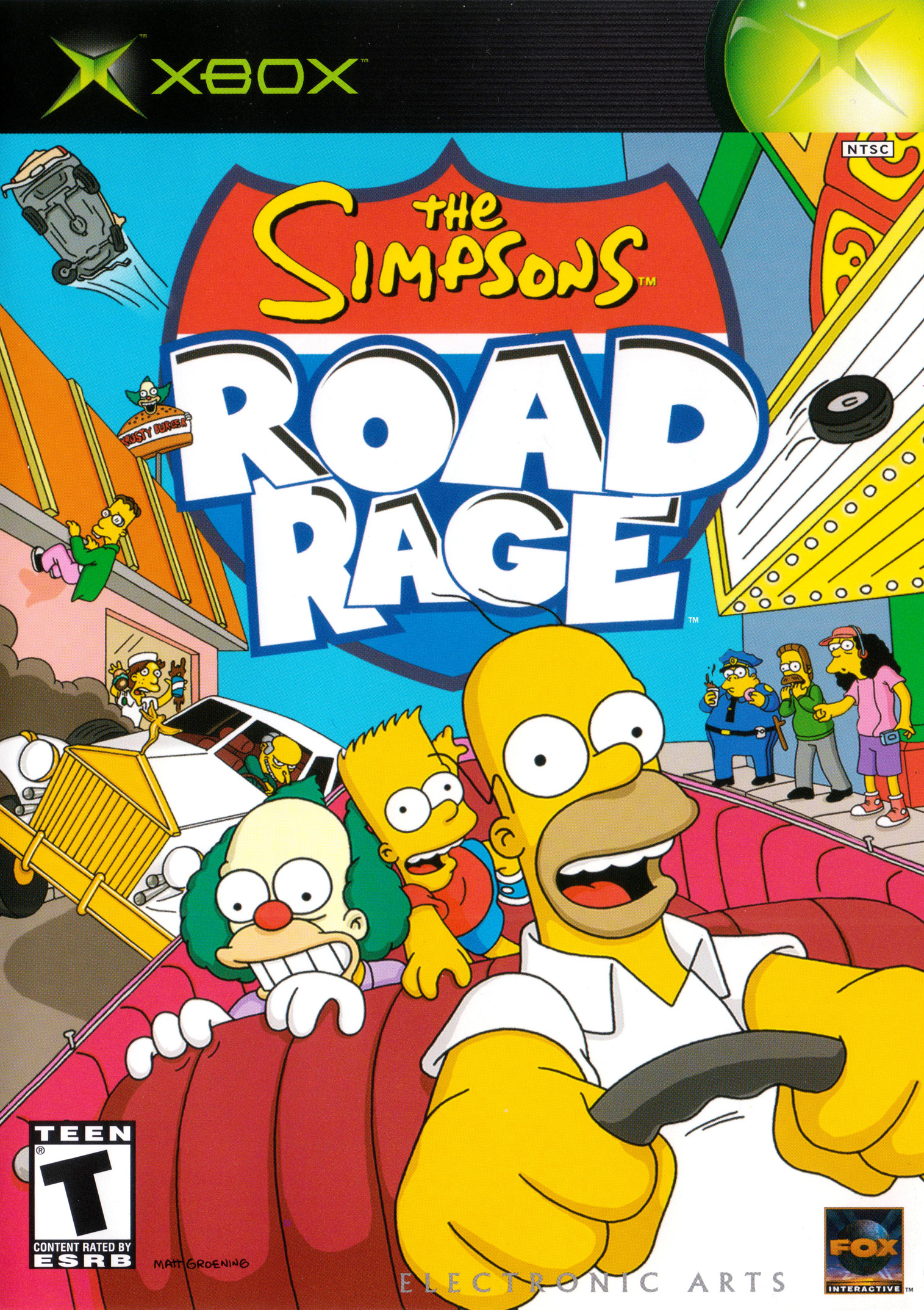 【中古】 Simpsons Road Rage / Game The Simpsons Road Rage - Xbox RESURFACED AND TESTED | eBay