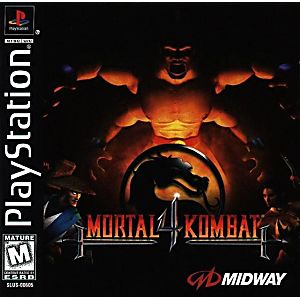 Mortal Kombat 4 Playstation 1 PS1 Game For Sale