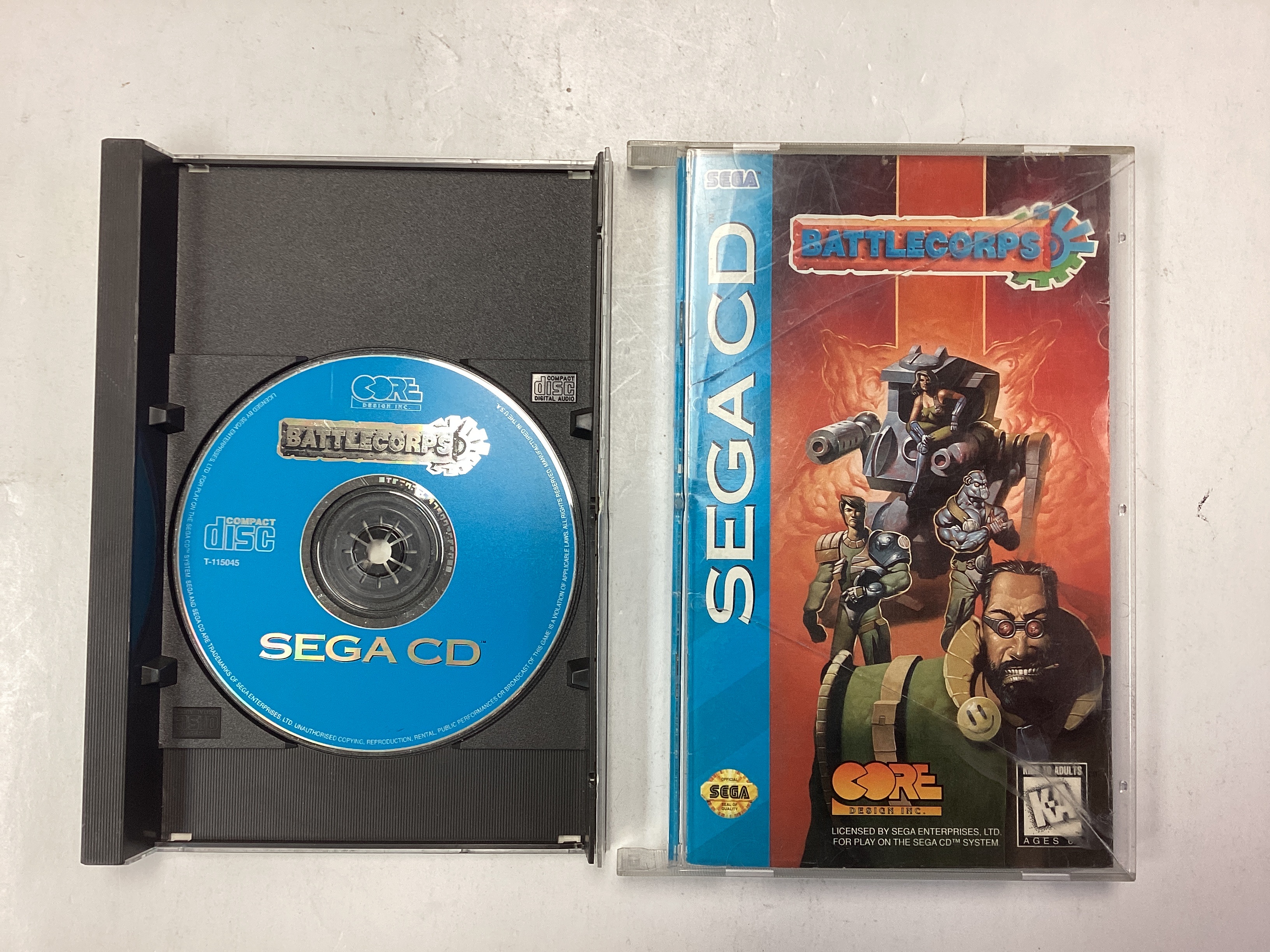 BIGLOVE017コンピレーションCD Battlecorps- Sega CD Complete TESTED CIB 31763093800| eBay