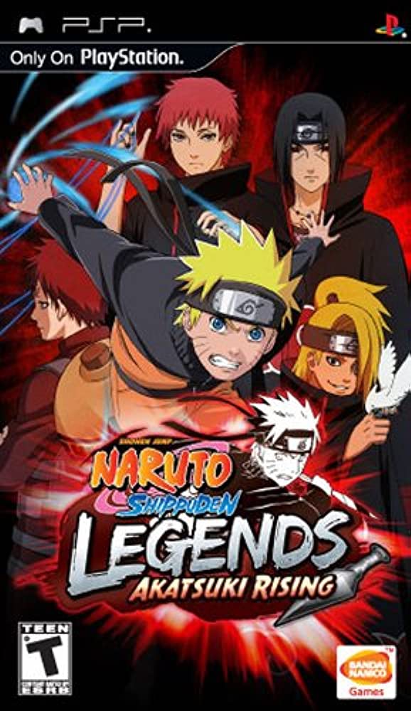 Naruto Shippuden: Legends: Akatsuki Rising - Playstation Portable