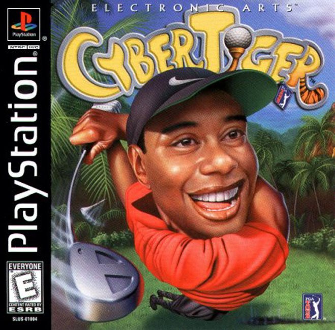 Cyber Tiger Playstation PS1 TESTED