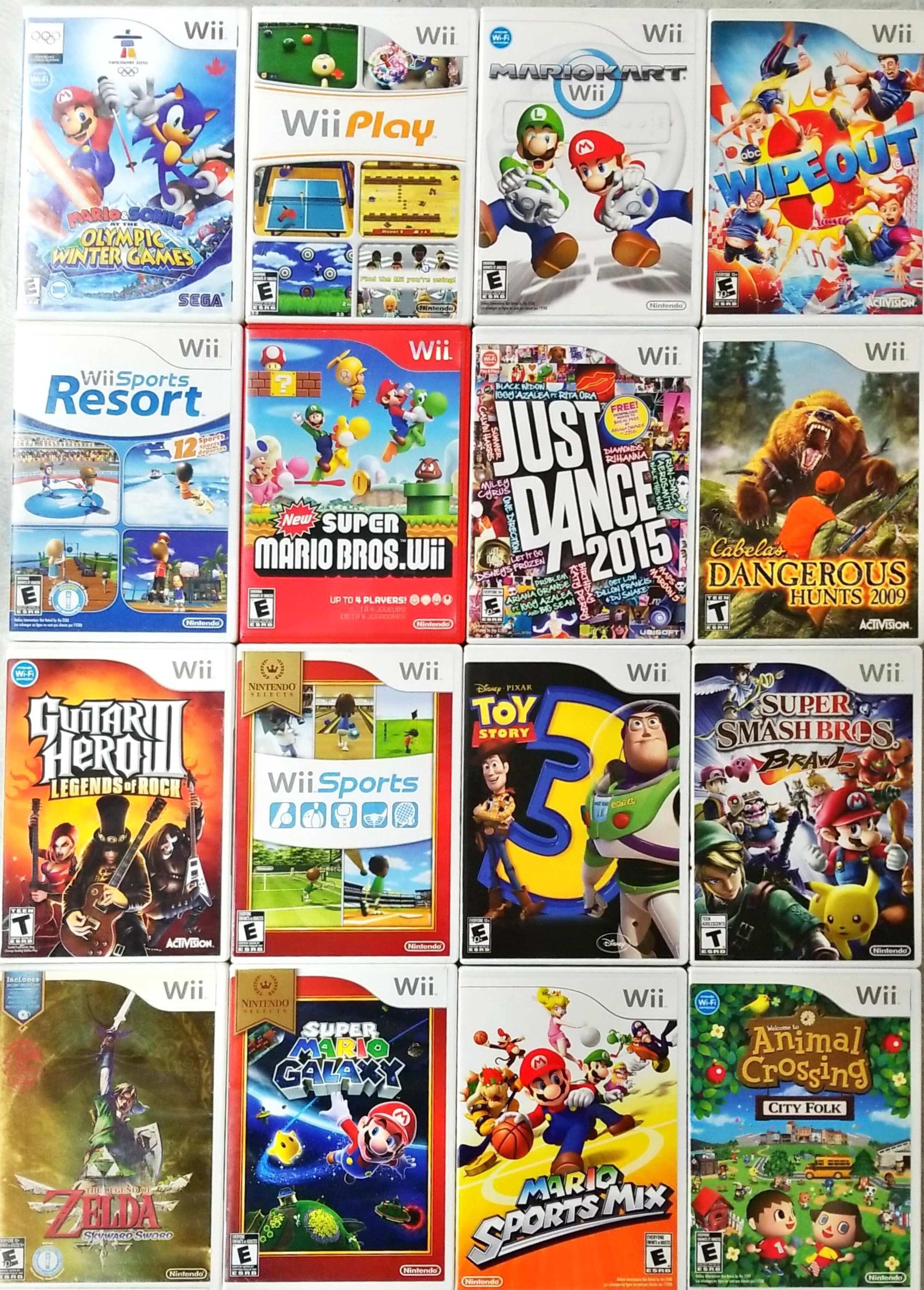 Behandeling Flipper Rusteloos Nintendo Wii Games R -Z TESTED Huge selection BULK DISCOUNTS | eBay
