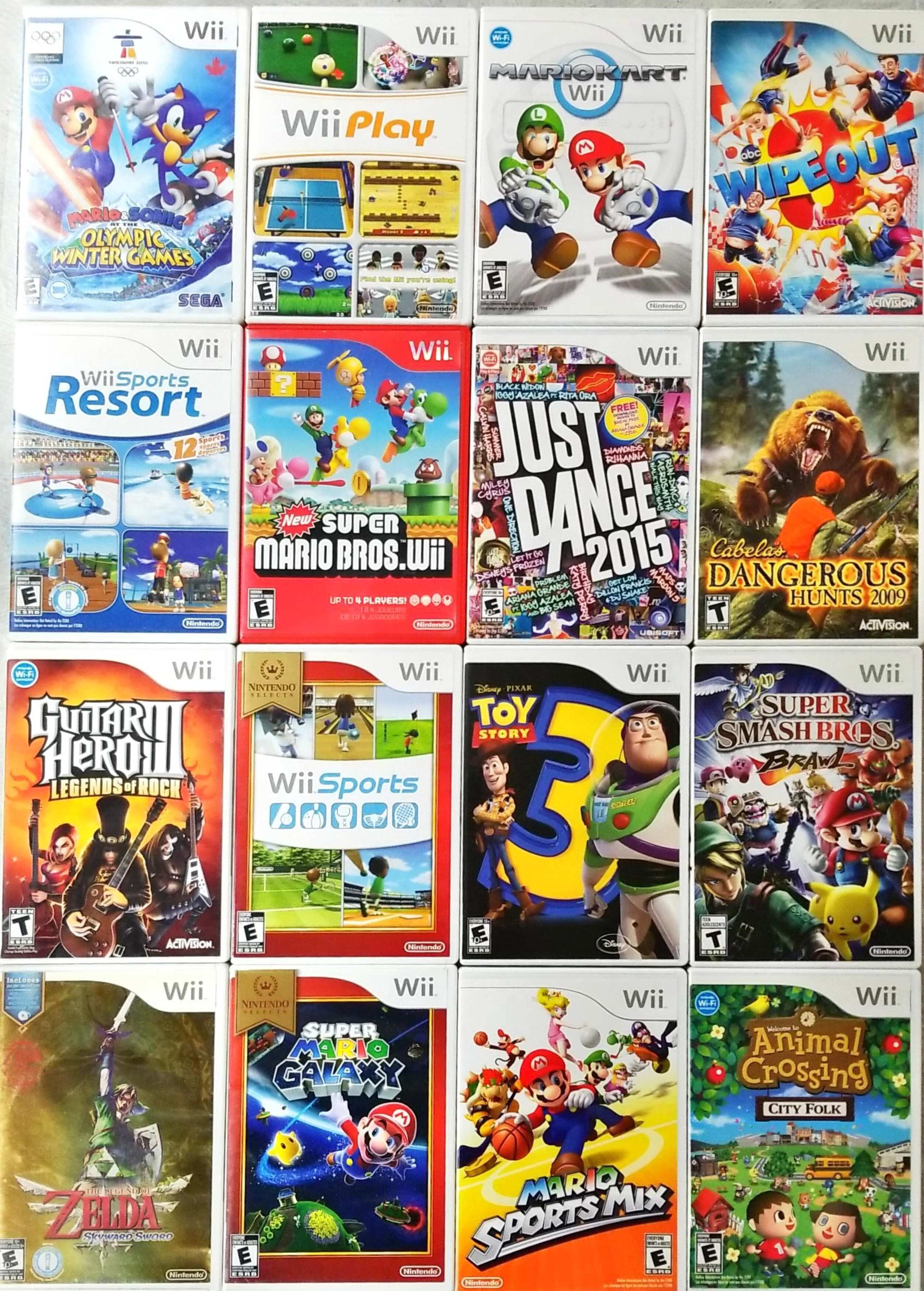 Nintendo on sale wii games