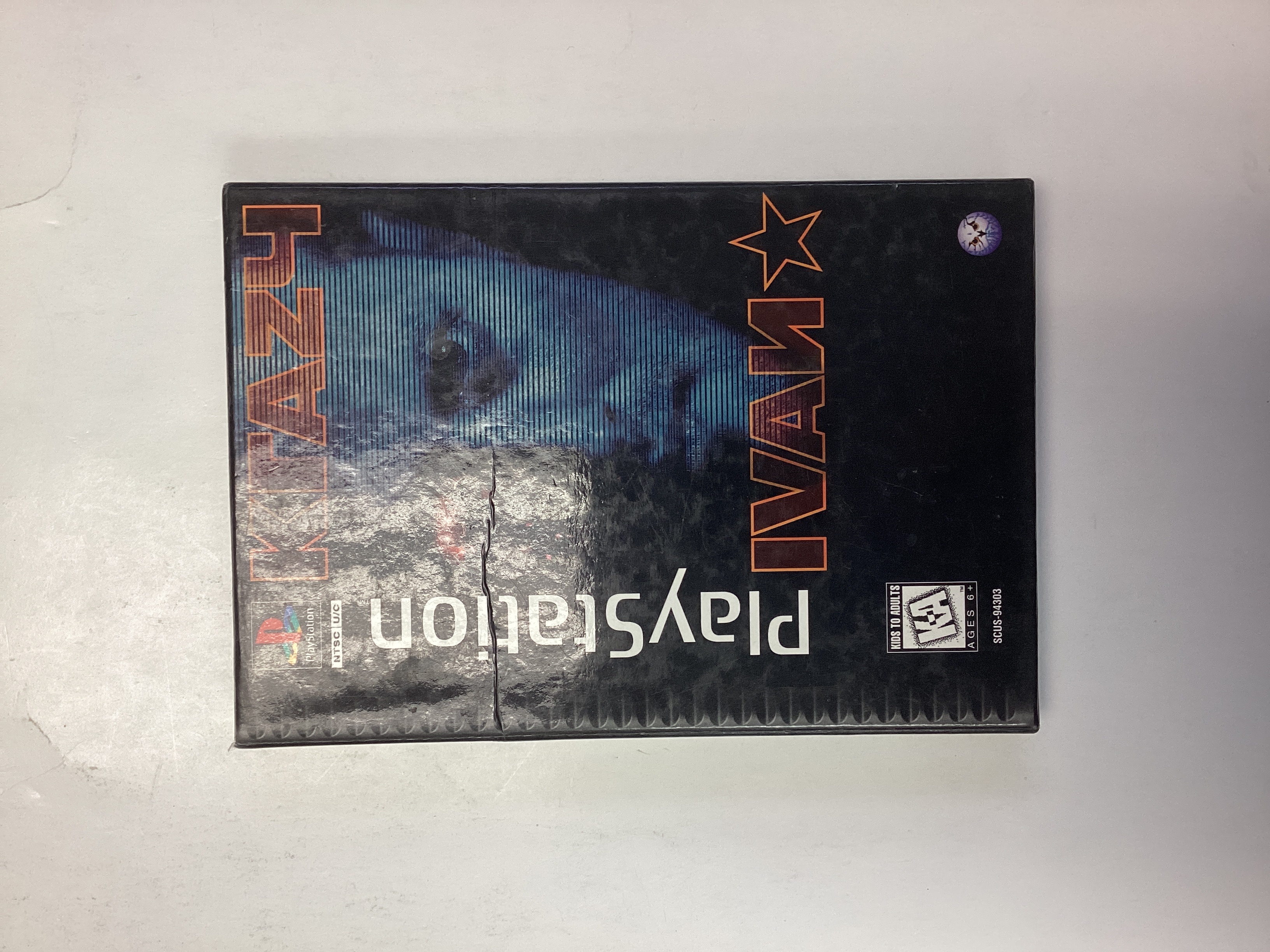 Krazy Ivan- PlayStation PS1 Long Box Game and Case no Manual