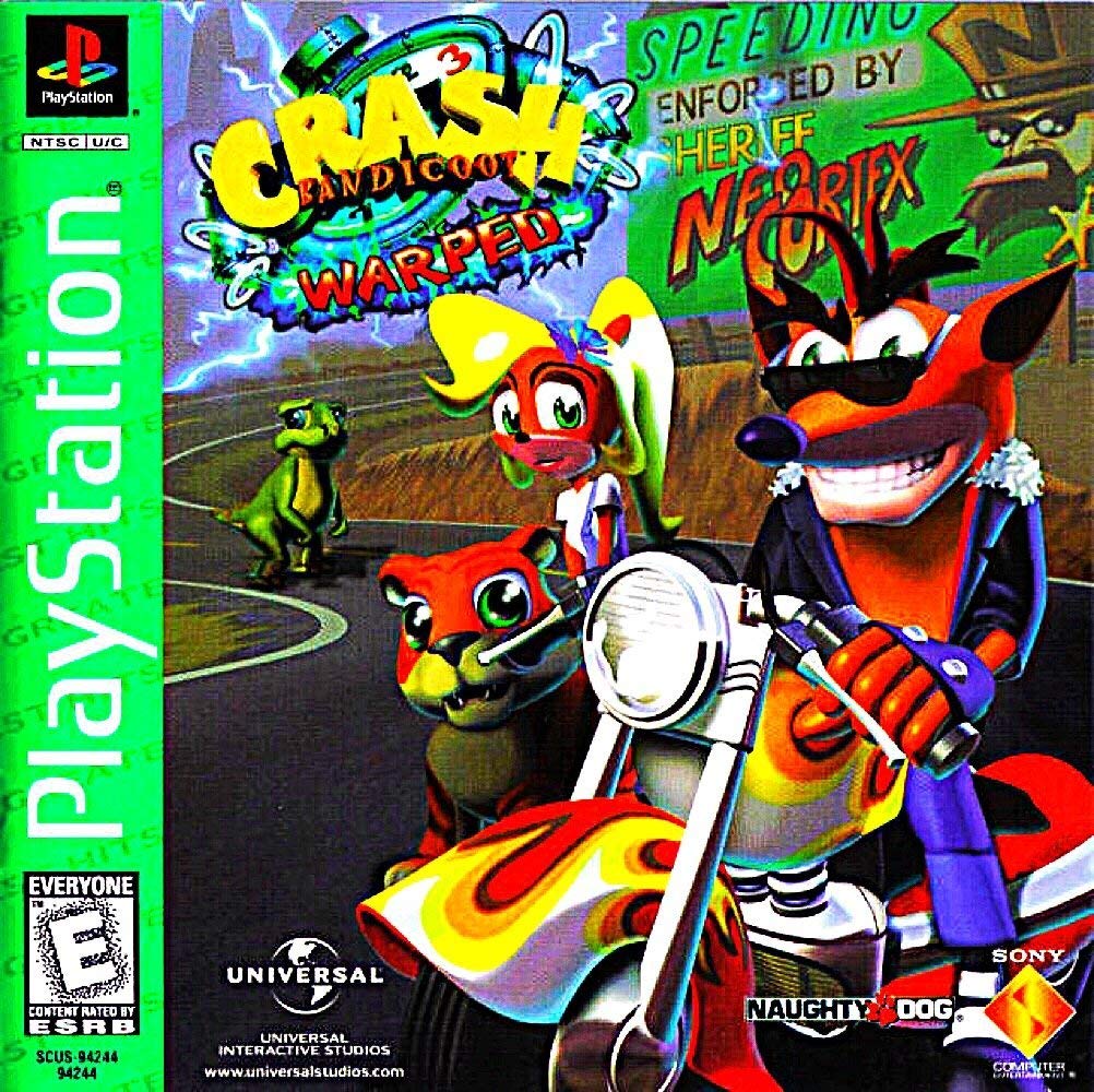 PlayStation - PS★CRASH BANDICOOT WARPED 海外版 Crash Bandicoot Warped - Playstation PS1 TESTED | eBay