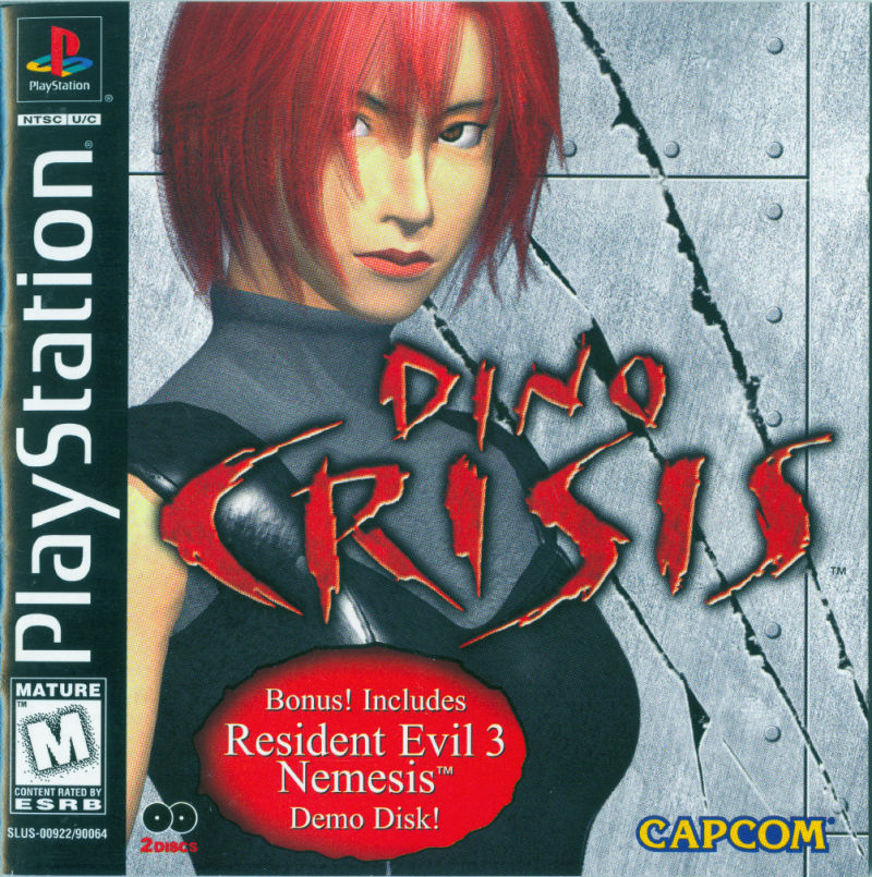 DINO CRISIS Game Poster Game Art Horror Game Print 