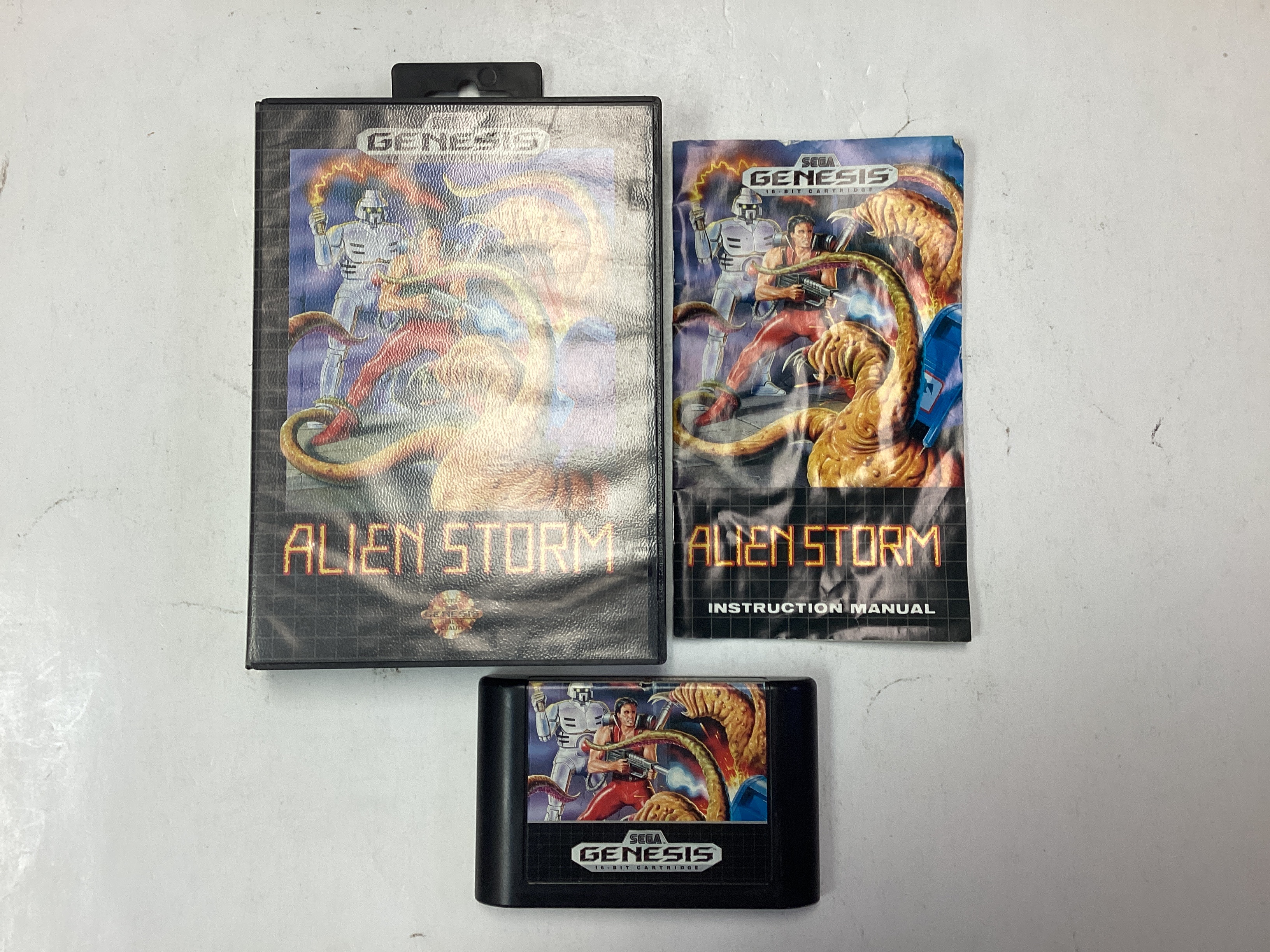 Alien Storm- Sega Genesis Complete TESTED CIB 10086011210| eBay