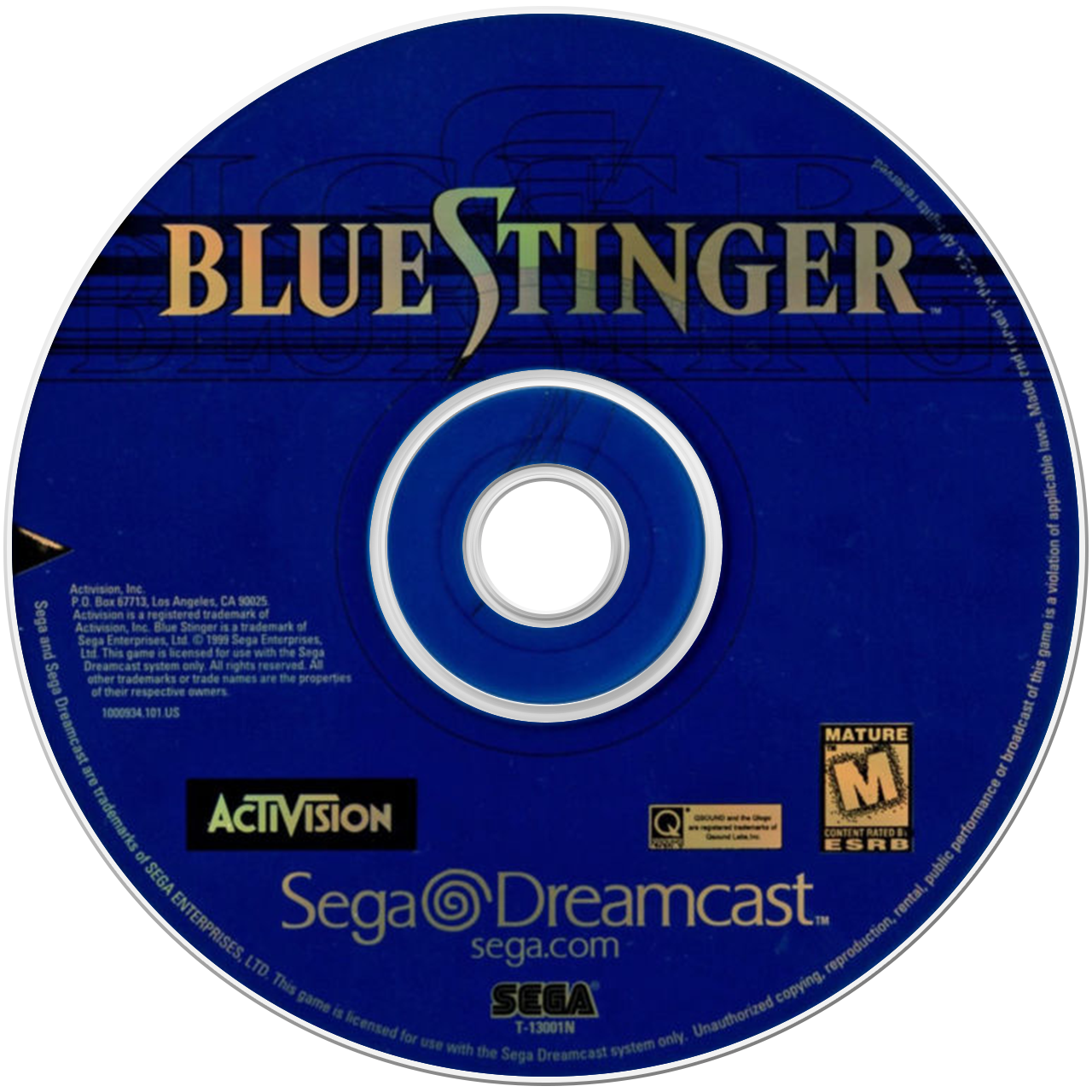Blue Stinger - SEGA Dreamcast RESURFACED AND TESTED | eBay
