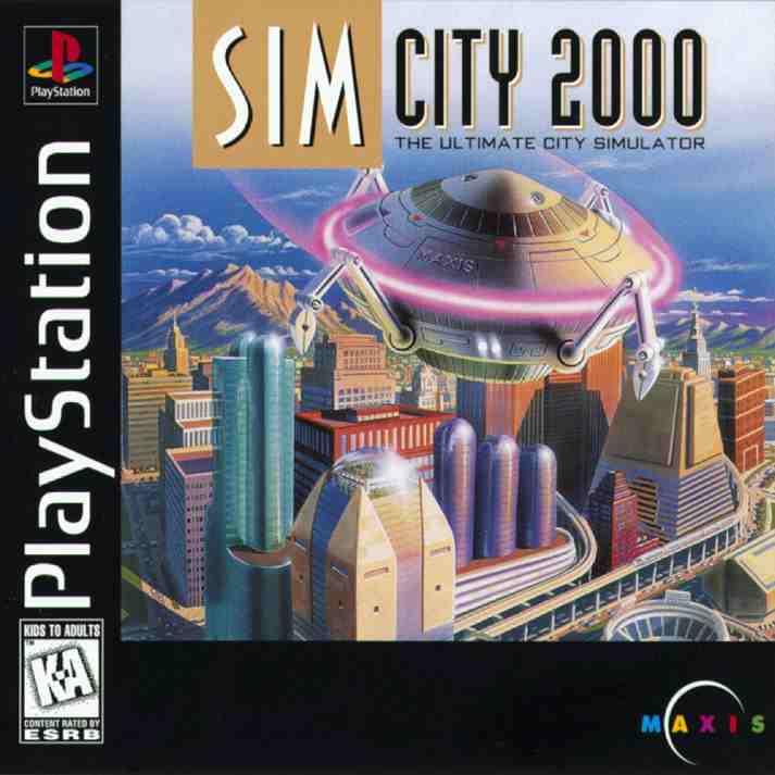 Sim City 2000 - Playstation PS1 TESTED