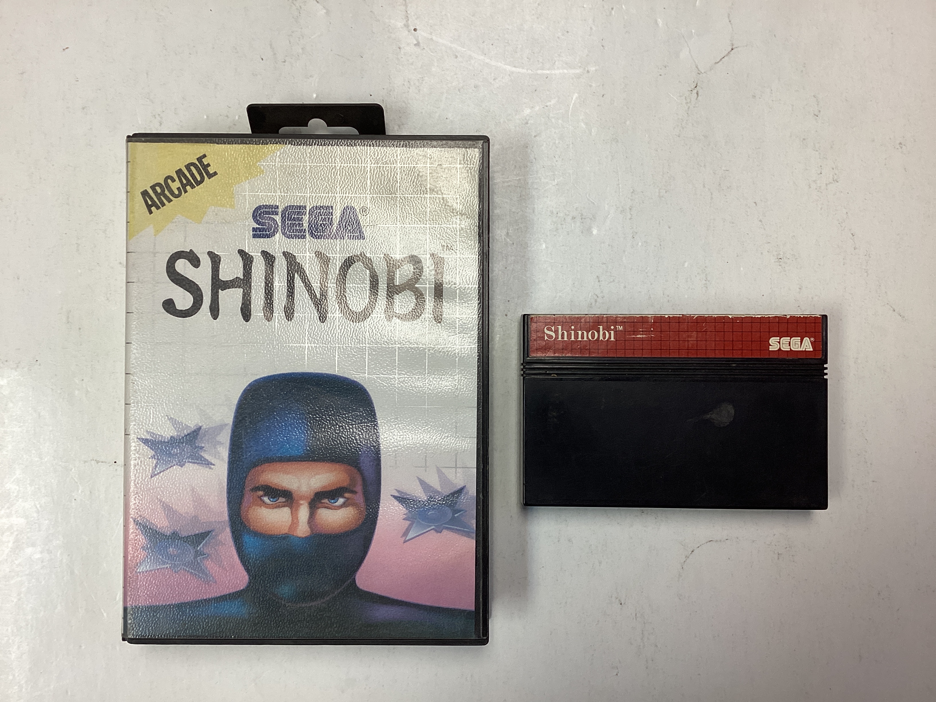 Shinobi- Sega Master System Case and Game no Manual TESTED | eBay