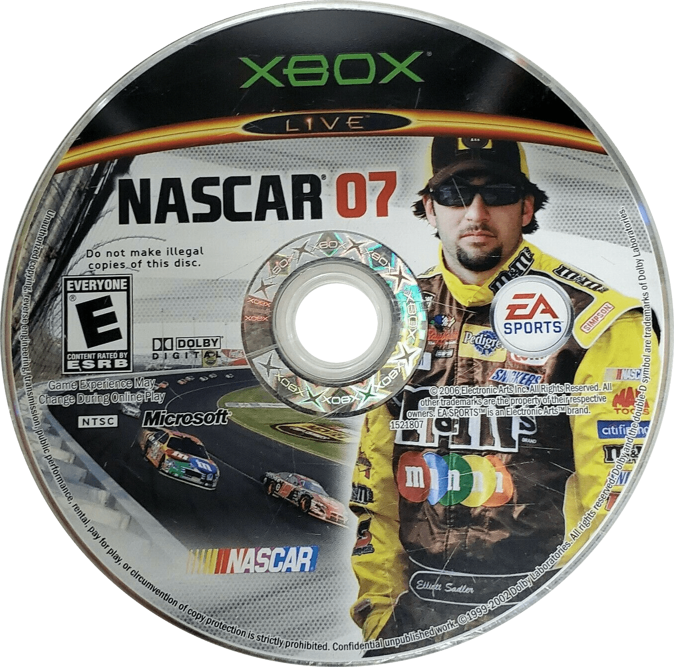 NASCAR 07 RESURFACED AN TESTED – Xbox Original