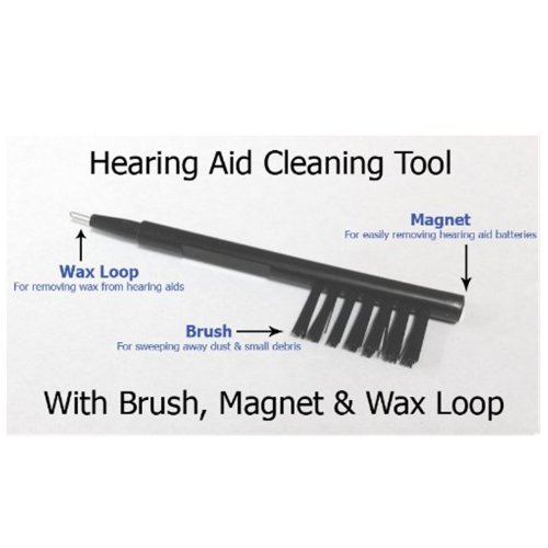 1pc Brand New Multi Function Hearing Aid Cleaning Brush Tool Kit With Wax Loop 619834708473 Ebay