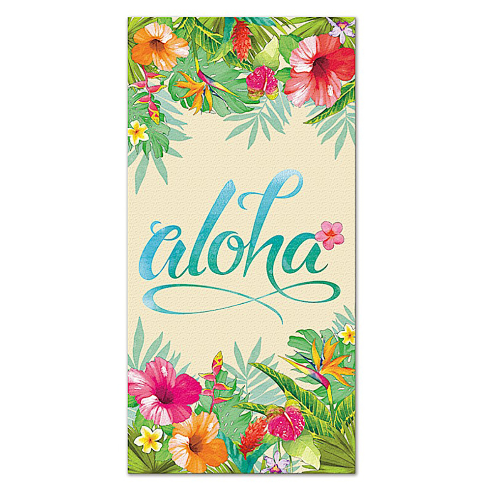 Hawaiian Beach Towel Aloha Floral eBay