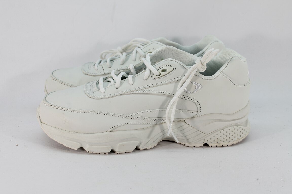 Apex Men's White X826 Athletic Walking Shoe 10W Preowned | eBay