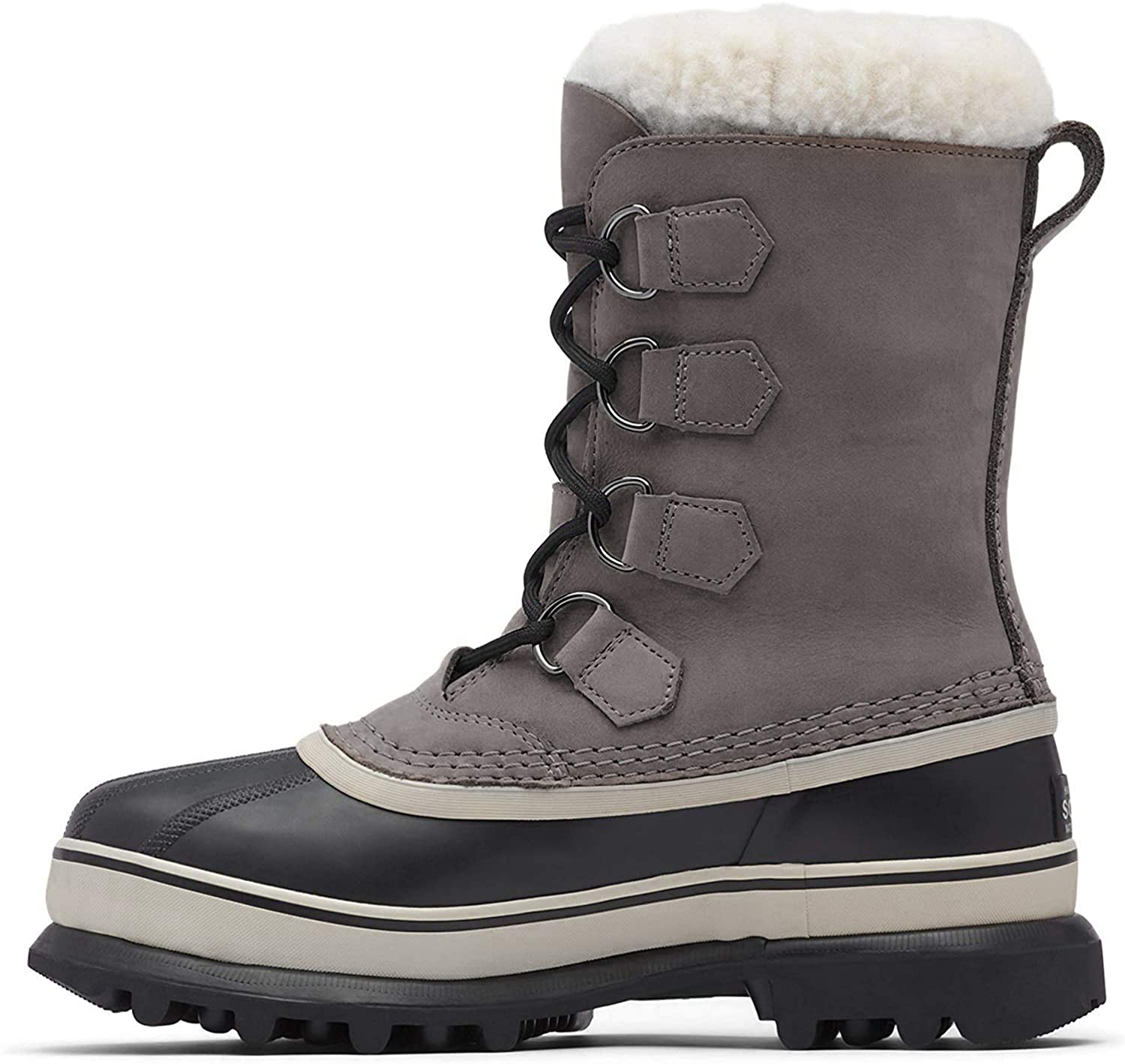 sorel caribou womens shale stone