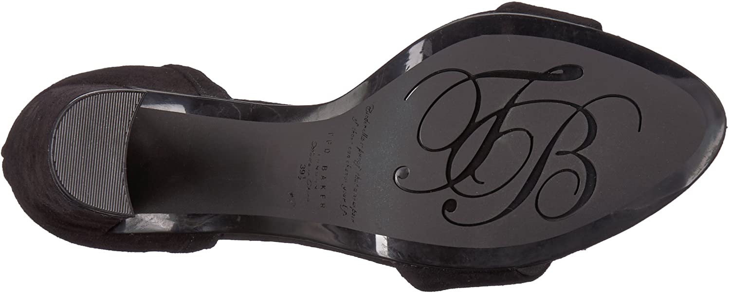 Ted Baker Phanda Women's Black Suede Heeled Sandal Ted Baker Phanda Women's Black Suede Heeled Sandal