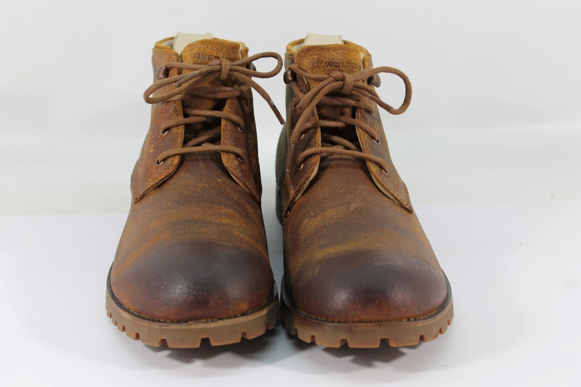 Wolverine Cort Brown Leather Waterproof Chukka Boots UK Sizes 7-12 