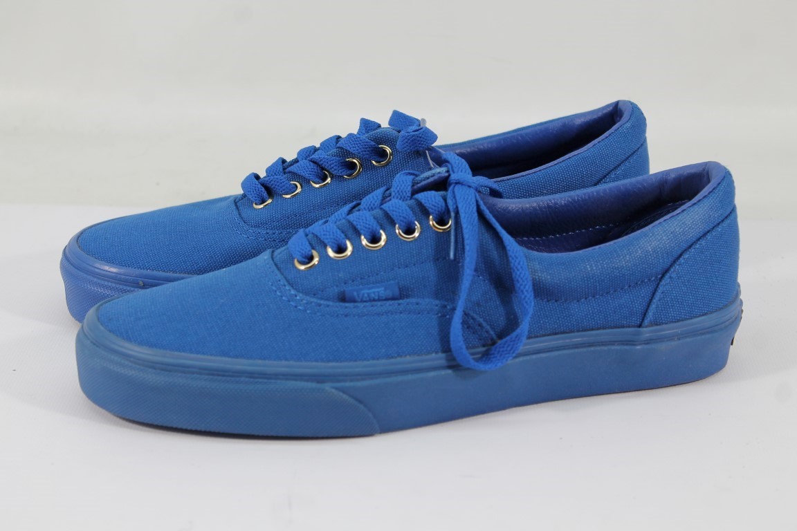 Vans Unisex Era Gold Nautical Blue Skate Shoes M7/W8.5(ZAP6176)