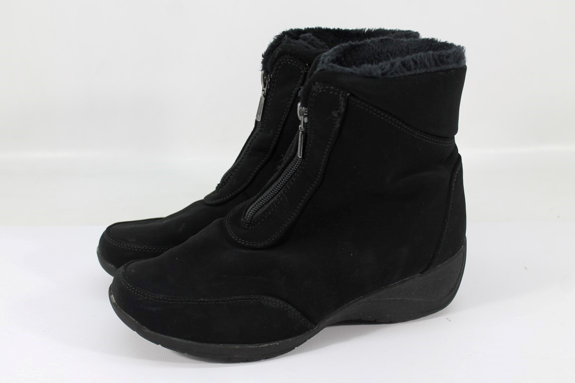 Khombu Lily Zip Women's Black Boots (ZAP6017) | eBay