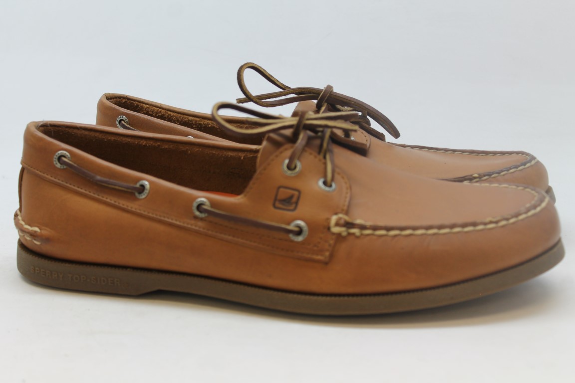 Sperry Authentic Sahara Men�s Brown Boat Shoes (ZAP6510