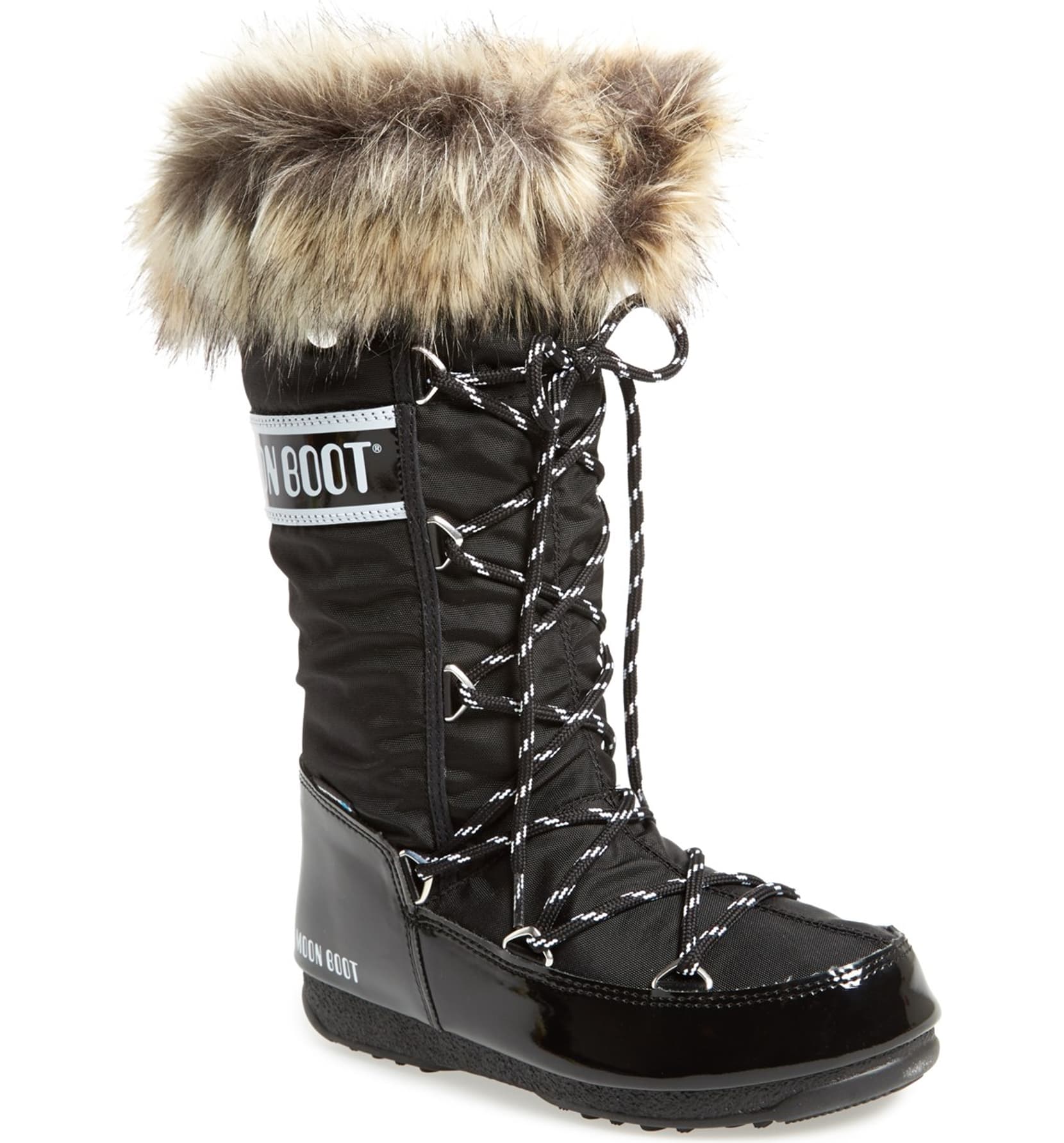 Tecnica Moon Boot Monaco Women's Black Winter Boots | eBay