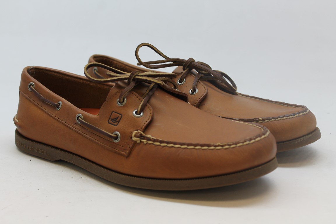 Sperry Authentic Sahara Men's Brown Boat Shoes (ZAP6510) | eBay