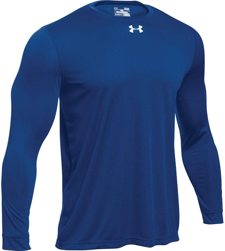 under armour royal blue shirt